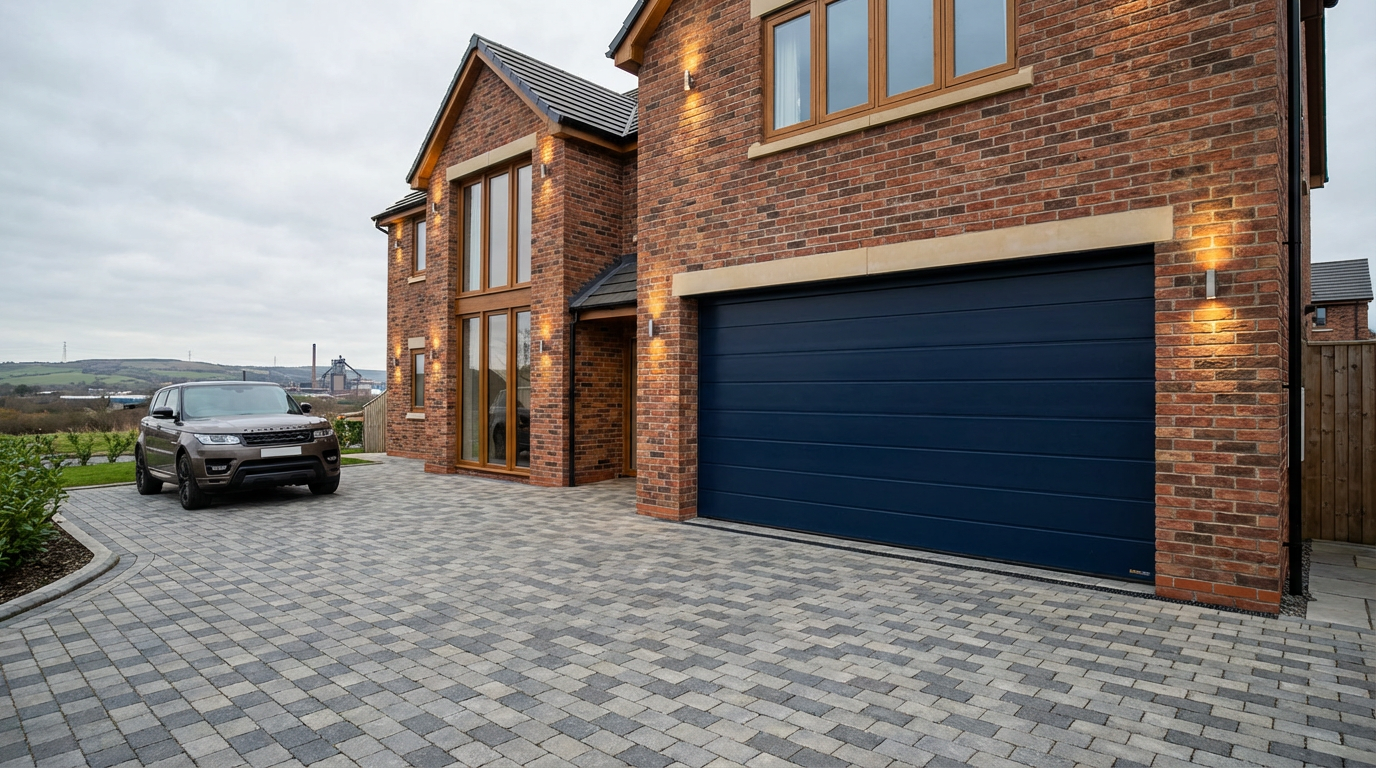 Modern Garage Door in Teesside